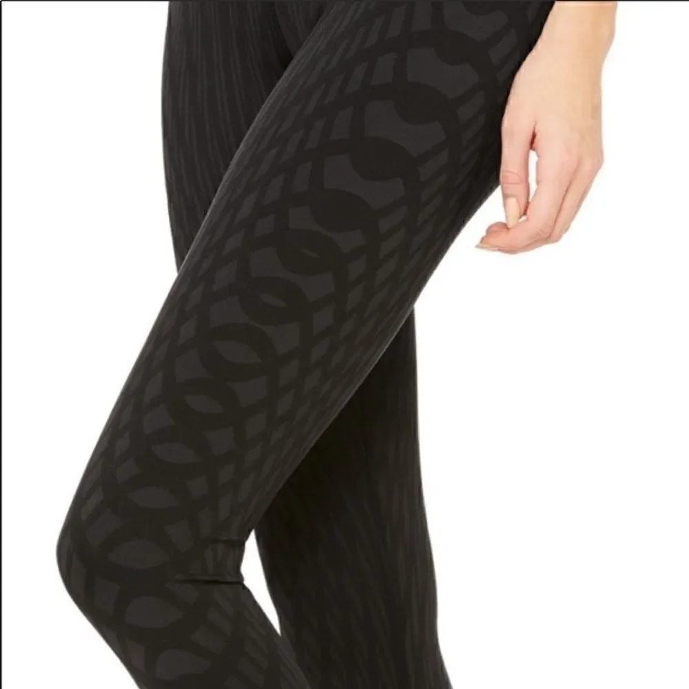 Nwot Alo Yoga Arches high waist airbrush leggings